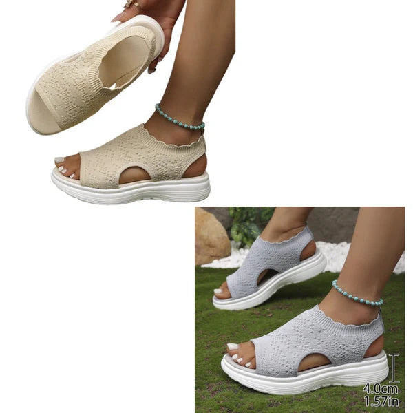 👡🔥 50% OFF! Women's Breathable Platform Sandals – Comfort and Style