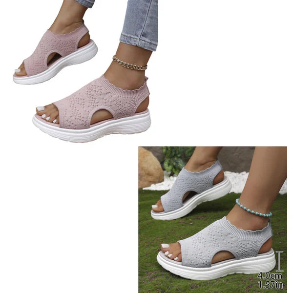 👡🔥 50% OFF! Women's Breathable Platform Sandals – Comfort and Style