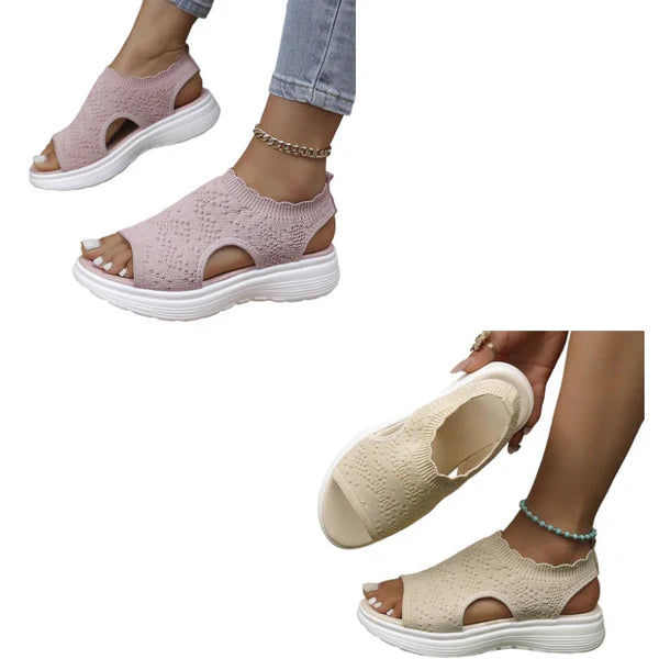 👡🔥 50% OFF! Women's Breathable Platform Sandals – Comfort and Style