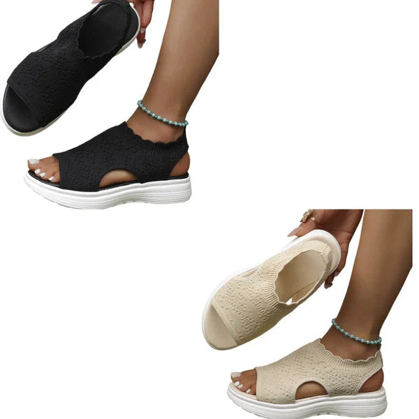 👡🔥 50% OFF! Women's Breathable Platform Sandals – Comfort and Style