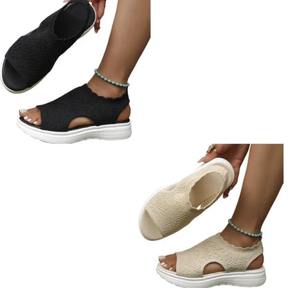 👡🔥 50% OFF! Women's Breathable Platform Sandals – Comfort and Style