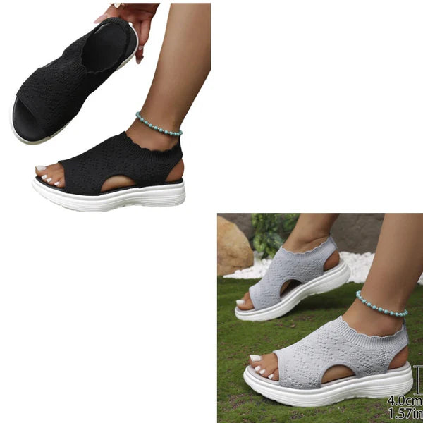 👡🔥 50% OFF! Women's Breathable Platform Sandals – Comfort and Style
