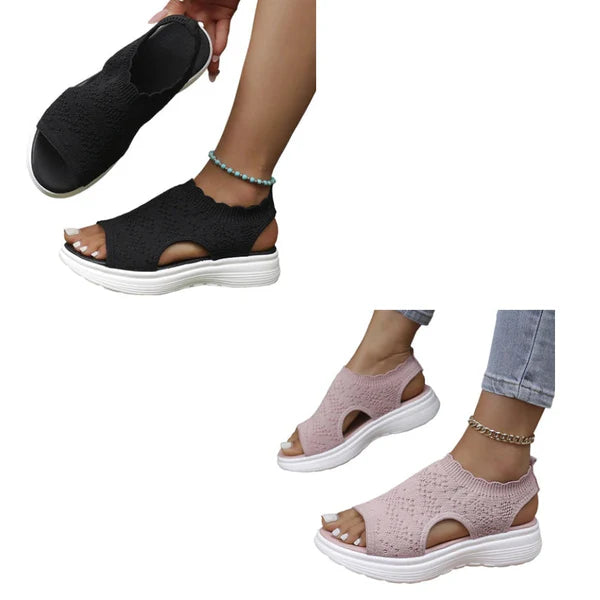 👡🔥 50% OFF! Women's Breathable Platform Sandals – Comfort and Style