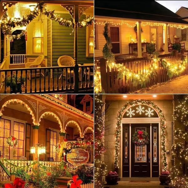 🔥Last Day-49-off🔥2-Pack Solar Outdoor String Lights