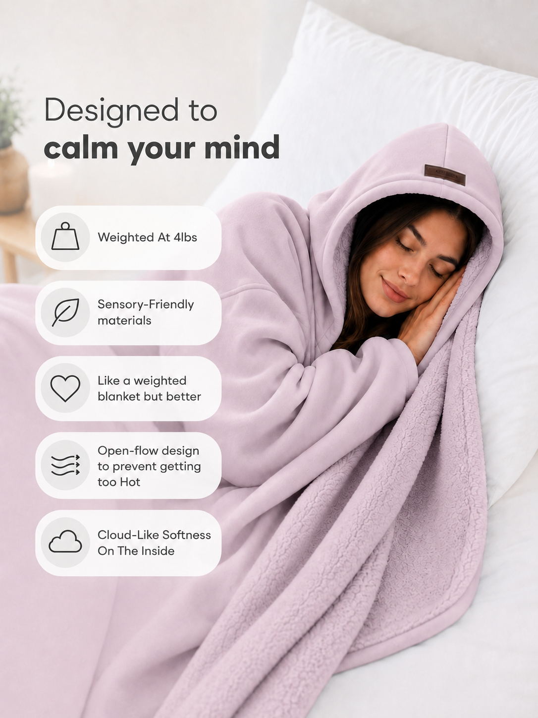Meet The Wearable Weighted Blanket That Helps You Turn Your Brain Off