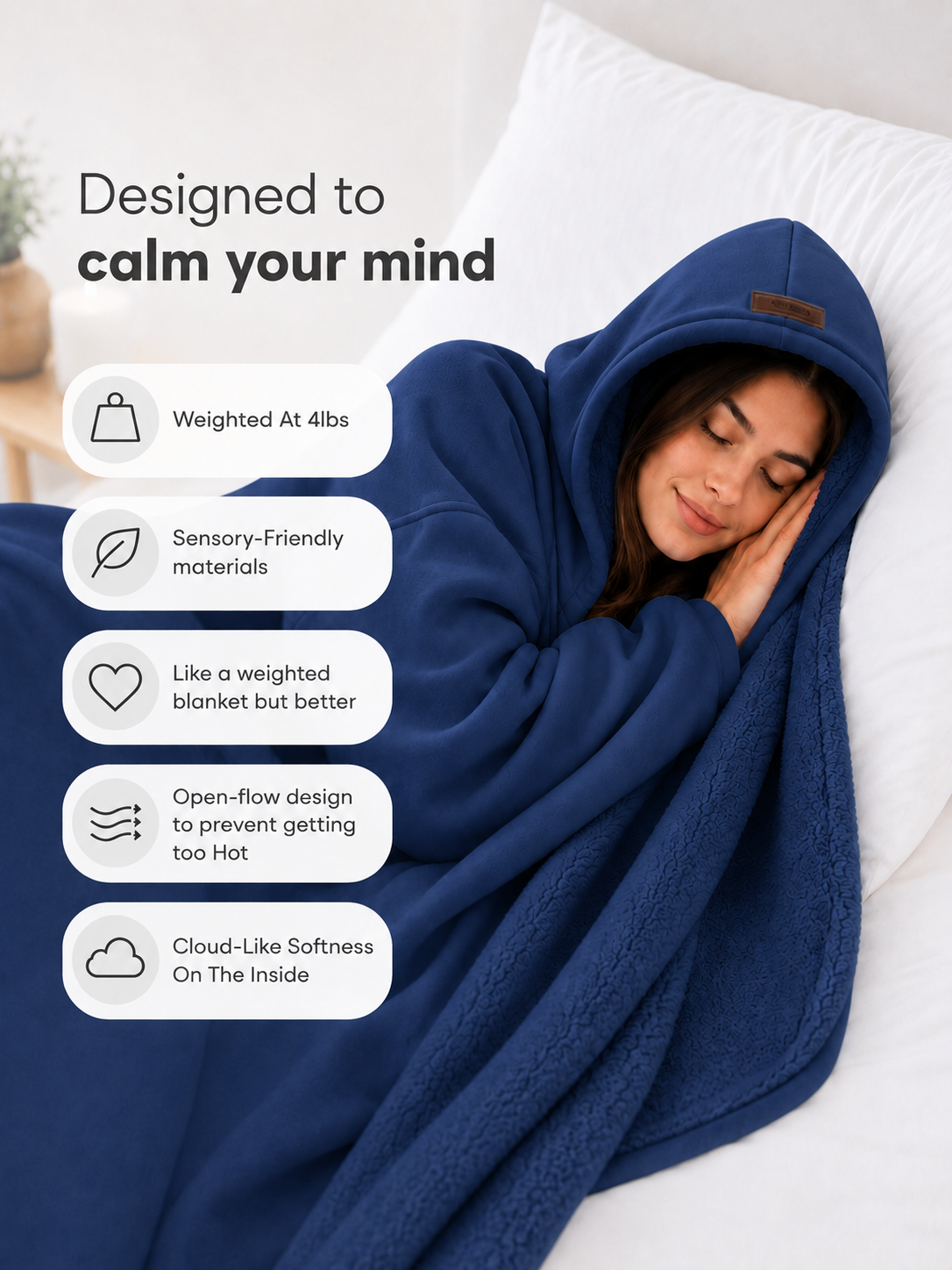 Meet The Wearable Weighted Blanket That Helps You Turn Your Brain Off