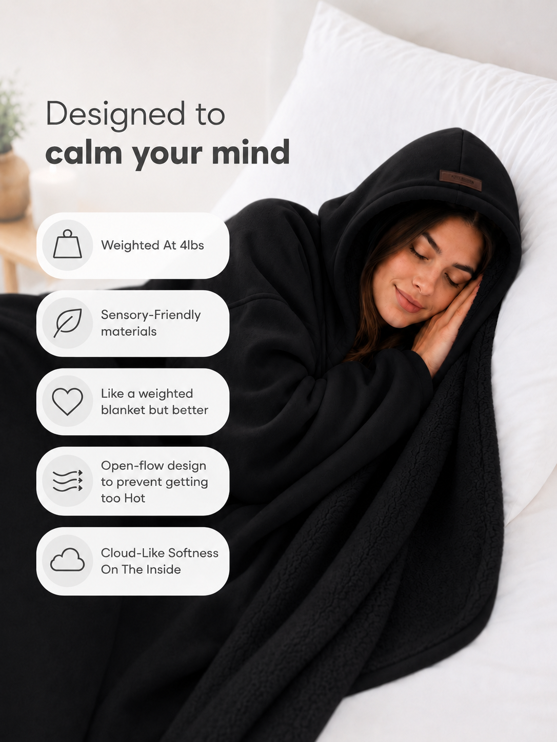 Meet The Wearable Weighted Blanket That Helps You Turn Your Brain Off