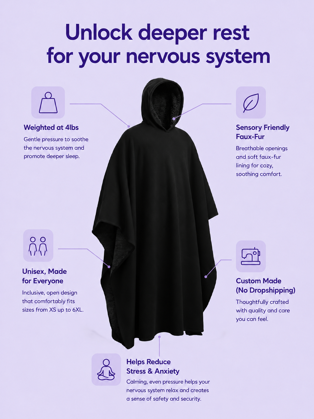 Meet The Wearable Weighted Blanket That Helps You Turn Your Brain Off