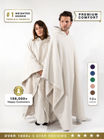 Meet The Wearable Weighted Blanket That Helps You Turn Your Brain Off
