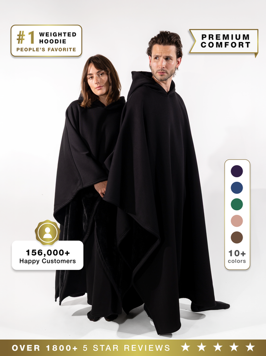 Meet The Wearable Weighted Blanket That Helps You Turn Your Brain Off