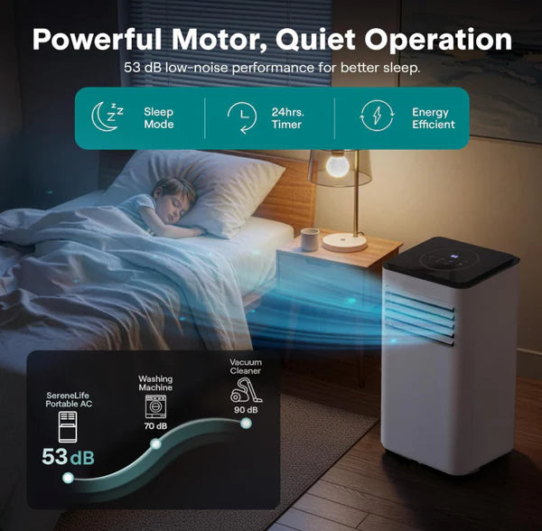 🌬️Portable 3-in-1 Quiet Fan Air Conditioner✅Factory Direct Sales⌛Limited Quantity💥Best Price