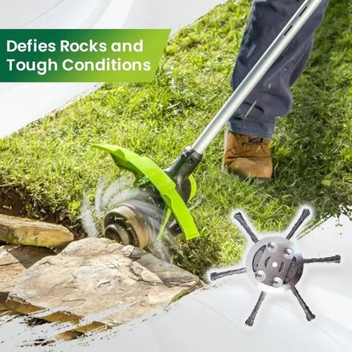 UP TO 50%🔥🔥Universal Steel Wire Wheel Head Grass Trimmer Head