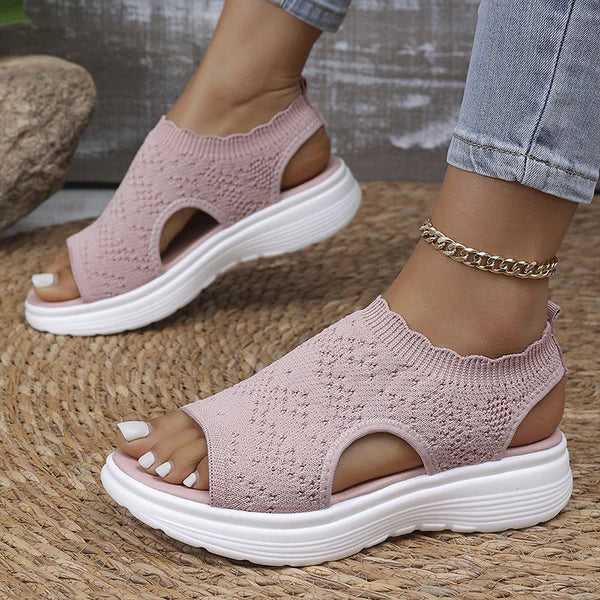 👡🔥 50% OFF! Women's Breathable Platform Sandals – Comfort and Style