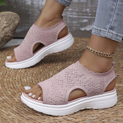 👡🔥 50% OFF! Women's Breathable Platform Sandals – Comfort and Style