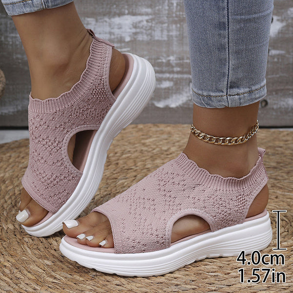 👡🔥 50% OFF! Women's Breathable Platform Sandals – Comfort and Style
