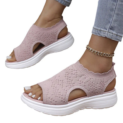 👡🔥 50% OFF! Women's Breathable Platform Sandals – Comfort and Style